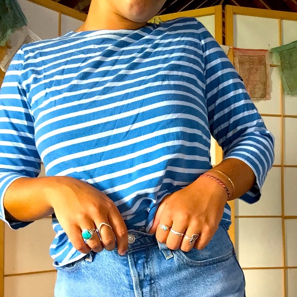 Minquiers Moderne Striped Sailors shirt - Picture 1 of 3